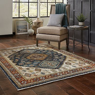 StyleHaven Amelie Traditional Medallion Area Rug