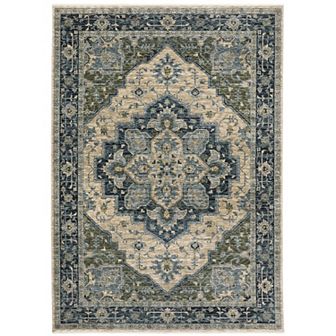 StyleHaven Amelie Center Medallion Area Rug