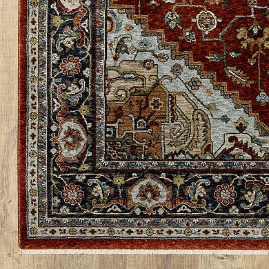 StyleHaven Amelie Persian Medallion Area Rug