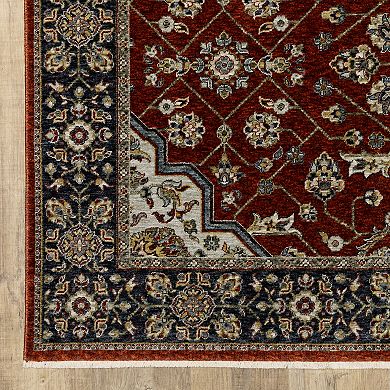 StyleHaven Amelie Ornate Medallion Area Rug