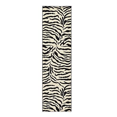 Unique Loom Zebra Wildlife Rug