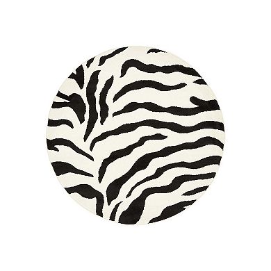 Unique Loom Zebra Wildlife Rug