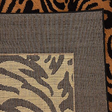 Unique Loom Big Cat Wildlife Rug