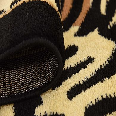 Unique Loom Big Cat Wildlife Rug