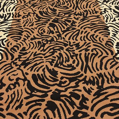 Unique Loom Big Cat Wildlife Rug