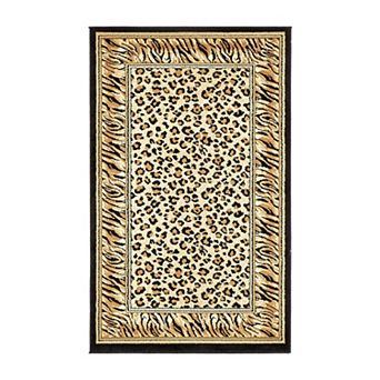 Unique Loom Cheetah Wildlife Rug