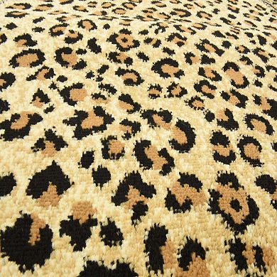 Unique Loom Cheetah Wildlife Rug