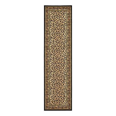 Unique Loom Cheetah Wildlife Rug