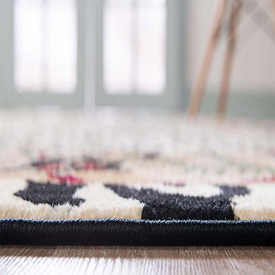 Unique Loom Jungle Wildlife Rug