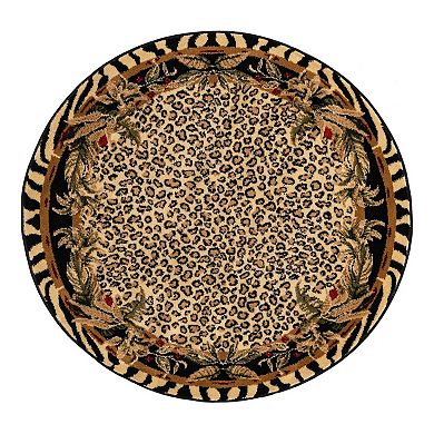 Unique Loom Jungle Wildlife Rug