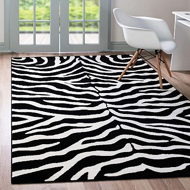 Unique Loom Okapi Wildlife Rug