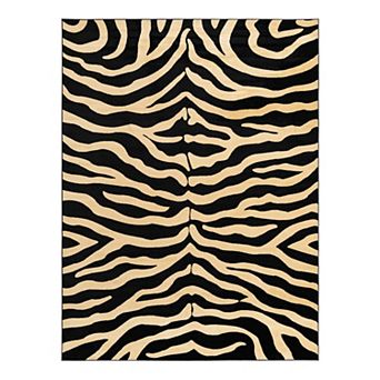 Unique Loom Okapi Wildlife Rug