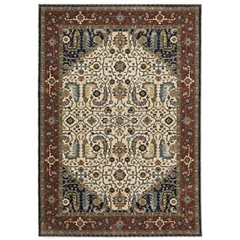StyleHaven Amelie Bordered Persian Area Rug