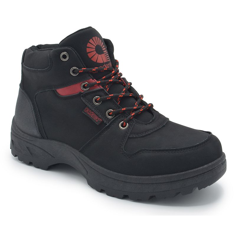 19708007 Akademiks Hunter Mens Work Boots, Size: 9, Black sku 19708007