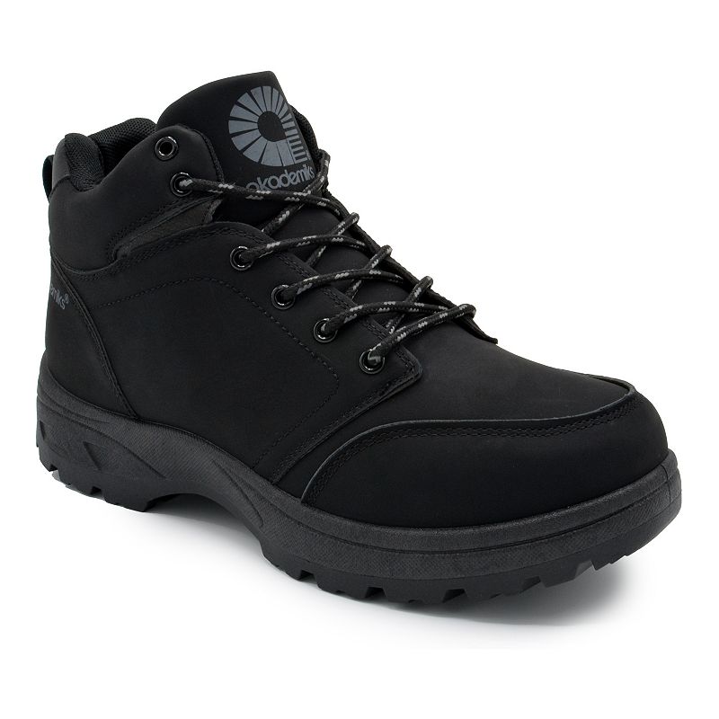 Akademiks Hunter 2.0 Mens Work Boots, Size: 8, Black