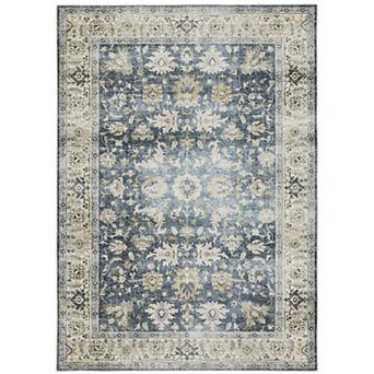 StyleHaven Clarissa Washable Vintage Ornate Area Rug