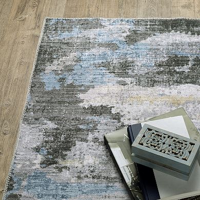 StyleHaven Marissa Washable Distressed Area Rug