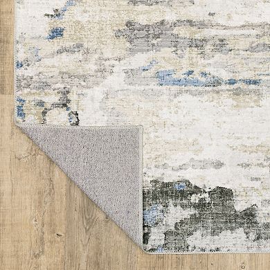 StyleHaven Marissa Washable Distressed Area Rug