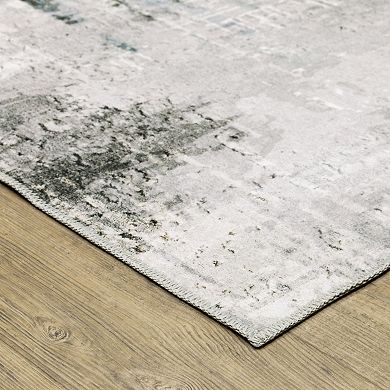 StyleHaven Marissa Washable Modern Abstract Area Rug