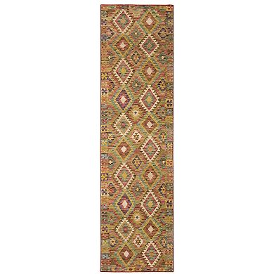 StyleHaven Marissa Washable Geometric Tribal Area Rug