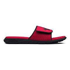 Lids Cincinnati Reds ISlide Primary Motto Slide Sandals - Red