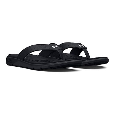 Mens under armor flip flops best sale