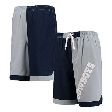 Youth Navy/Silver Dallas Cowboys Conch Bay Board Shorts
