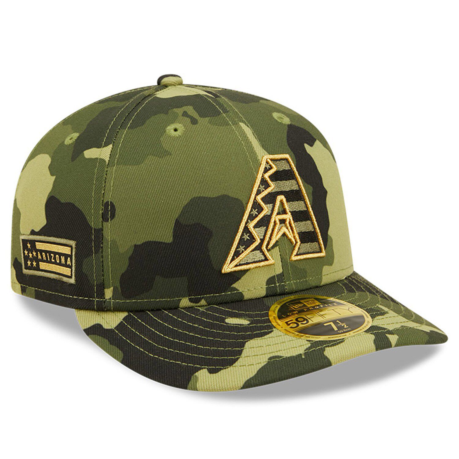 Girls Youth Houston Astros New Era Green 2021 Armed Forces Day