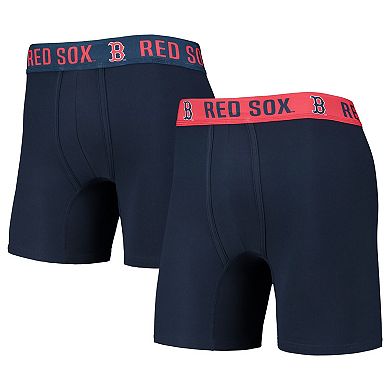 Men's Concepts Sport Navy/Red Boston Red Sox Two-Pack Flagship Boxer Briefs Set