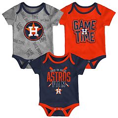 Houston Astros Baby White Button Up Jersey Romper Coverall - Detroit Game  Gear