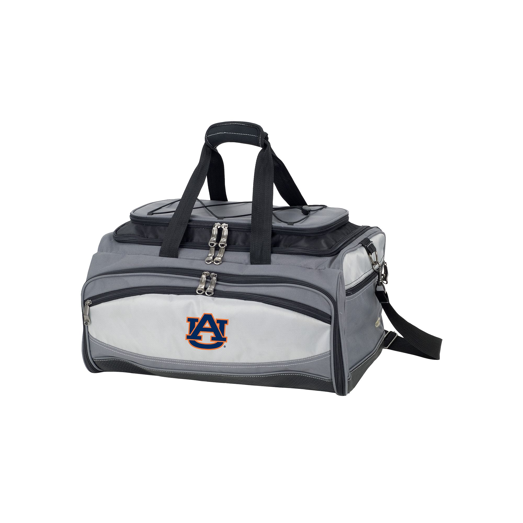 Auburn Tigers 6-pc. Charcoal Grill & Cooler Set, Grey