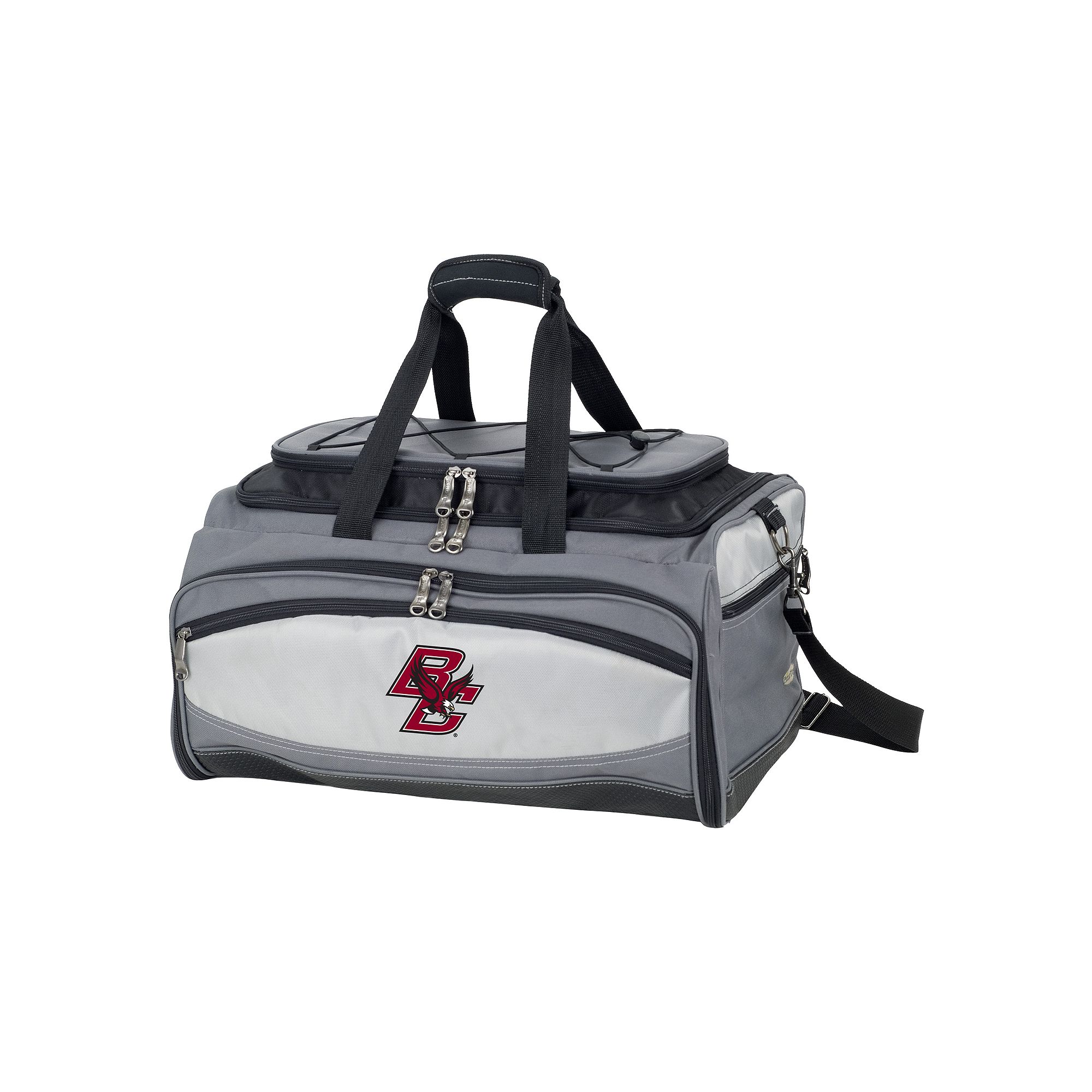 Boston College Eagles 6-pc. Charcoal Grill & Cooler Set, Grey