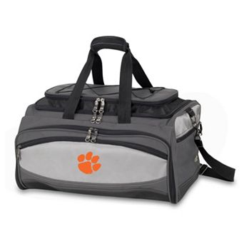 Clemson Tigers 6 pc Charcoal Grill & Cooler Set