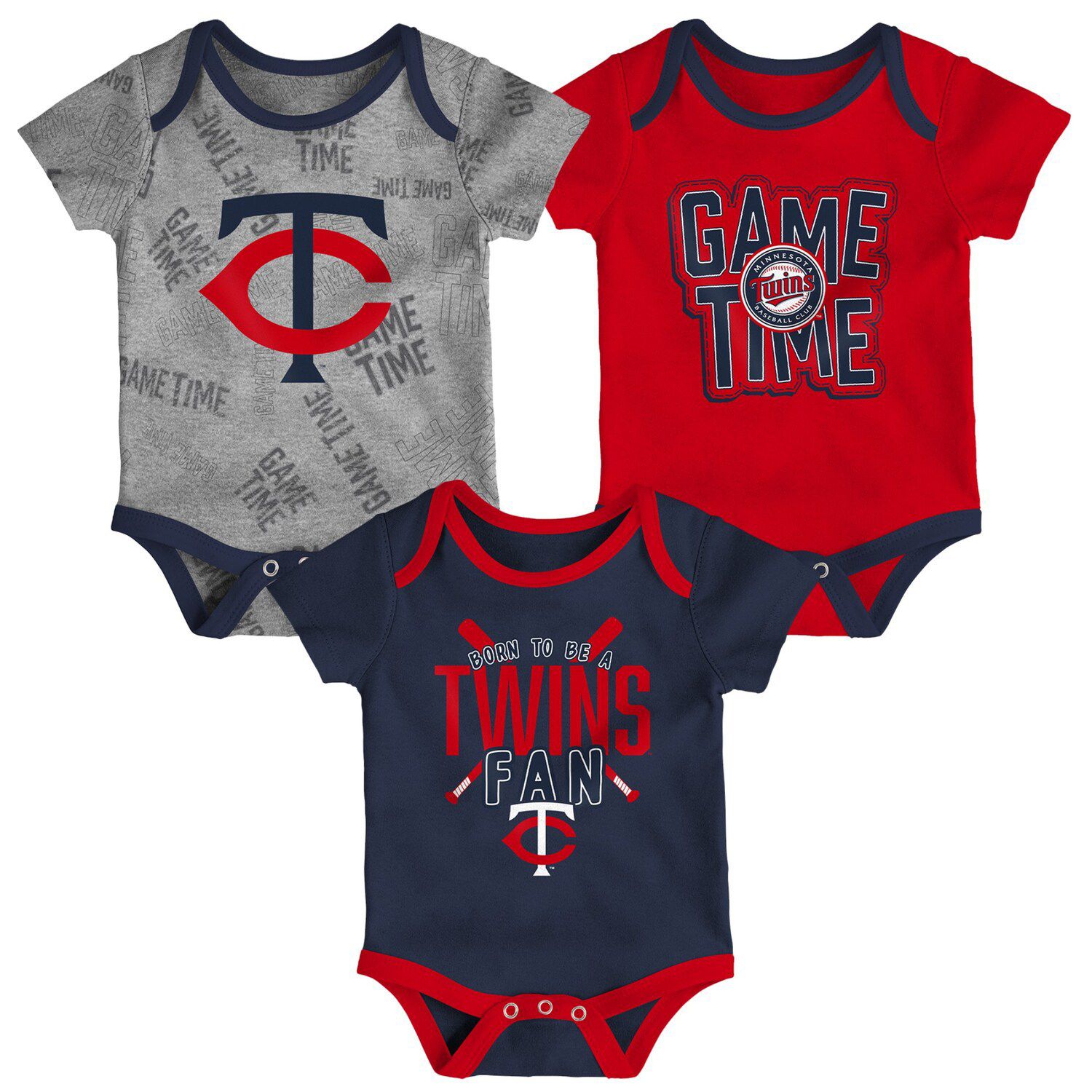 Outerstuff Toddler Red/Heather Gray Texas Rangers Two-Piece Groundout Baller Raglan T-Shirt & Shorts Set Size: 2T