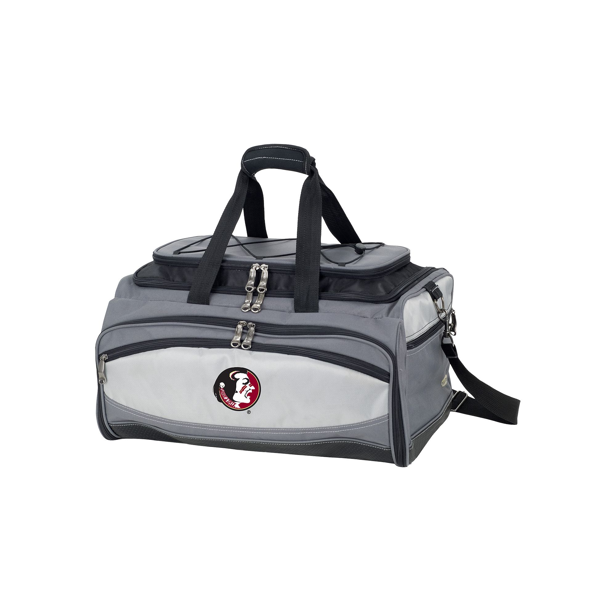 Florida State Seminoles 6-pc. Charcoal Grill & Cooler Set, Grey