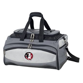 Florida State Seminoles 6 pc Charcoal Grill & Cooler Set