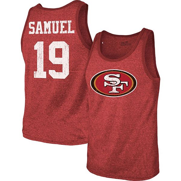 Men's Nike Deebo Samuel Scarlet San Francisco 49ers Player Name & Number T-Shirt Size: Large