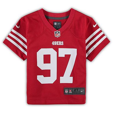 Toddler Nike Nick Bosa Scarlet San Francisco 49ers Game Jersey