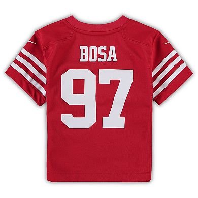 Toddler Nike Nick Bosa Scarlet San Francisco 49ers Game Jersey