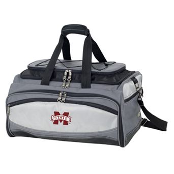 Mississippi State Bulldogs 6 pc Charcoal Grill & Cooler Set