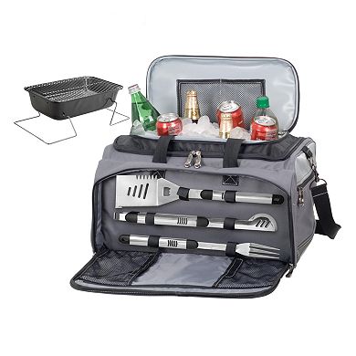 Mississippi State Bulldogs 6-pc. Charcoal Grill & Cooler Set