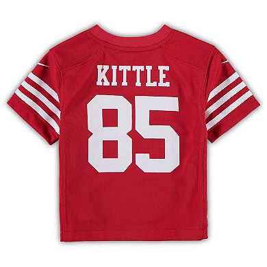 Toddler Nike George Kittle Scarlet San Francisco 49ers Game Jersey