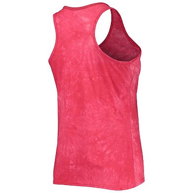 Women's Concepts Sport Red Wisconsin Badgers Billboard Tie-Dye Tank Top & Shorts Set