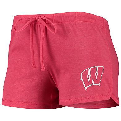 Women's Concepts Sport Red Wisconsin Badgers Billboard Tie-Dye Tank Top & Shorts Set