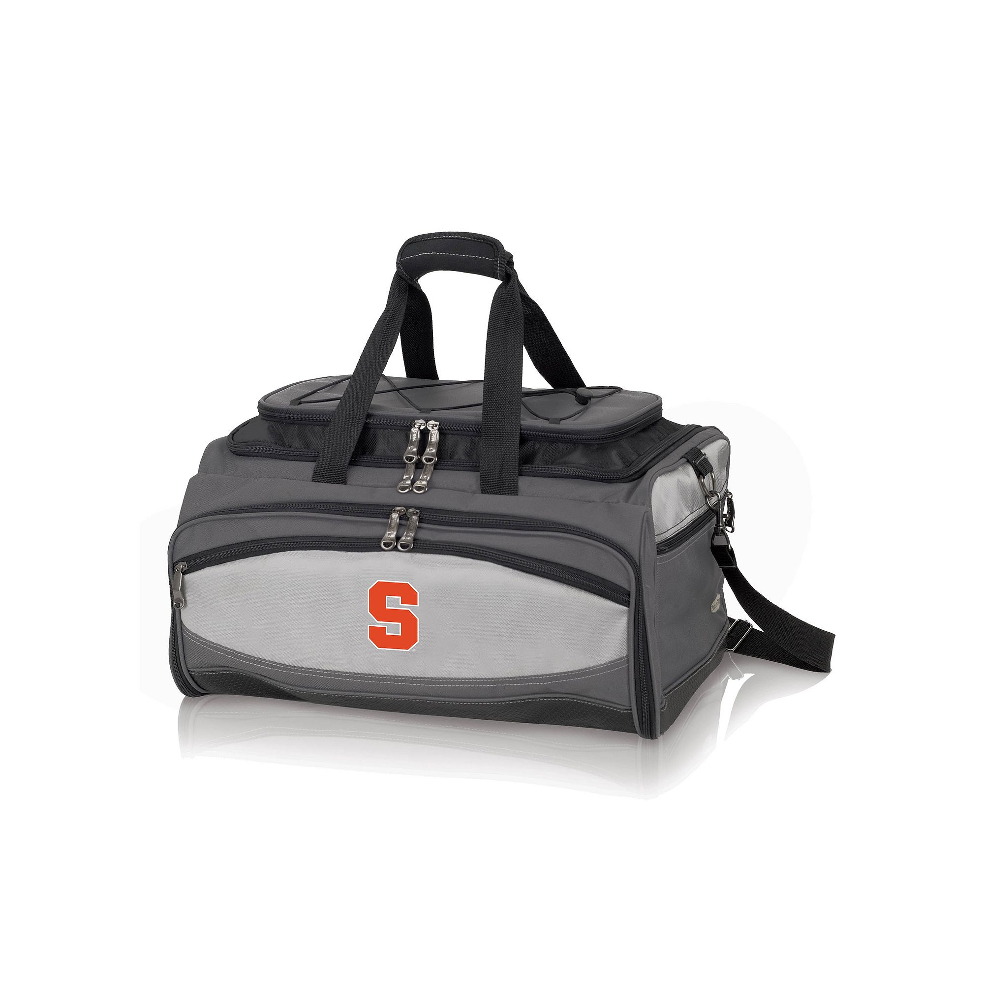 Syracuse Orange 6-pc. Charcoal Grill & Cooler Set, Grey