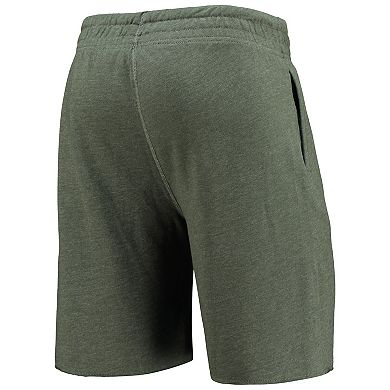 Men's Concepts Sport Green Tampa Bay Rays Mainstream Logo Terry Tri-Blend Shorts