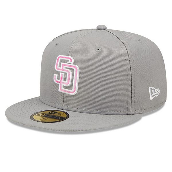 Men's New Era Gray San Diego Padres 2022 Mother's Day On-Field 59FIFTY ...