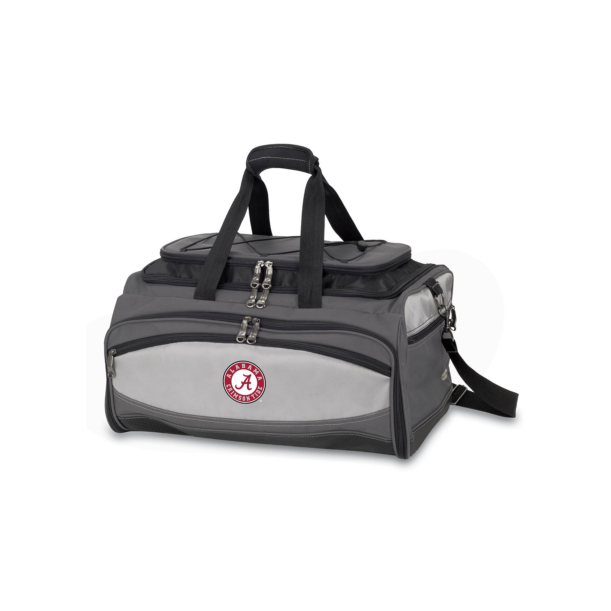 Alabama Crimson Tide 6-pc. Charcoal Grill & Cooler Set, Grey