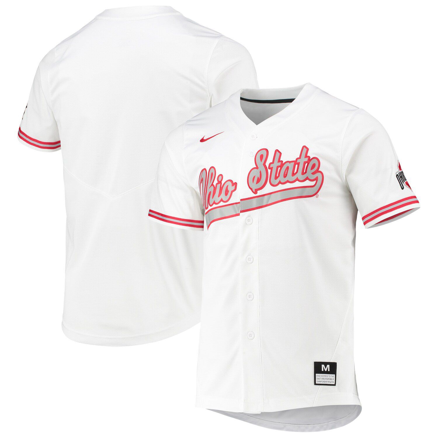 Men's Colosseum White Vanderbilt Commodores Free Spirited Mesh Button-Up  Baseball Jersey