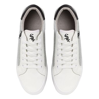 Women's FOCO Chicago White Sox Glitter Sneakers